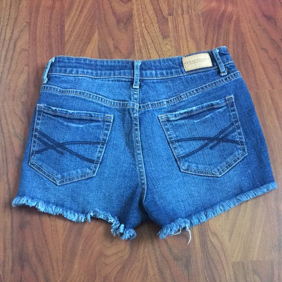 Mixed Brand lot of 4 denim summer shorts size 2 - Picture 6 of 16